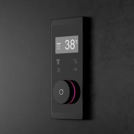 Steinberg iFlow vollelektronische Armatur mit Digitalanzeige für 4 Verbraucher schwarz/schwarz matt