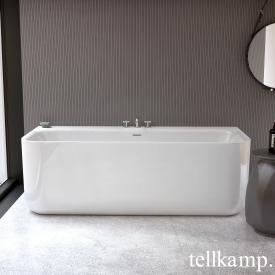 Tellkamp Koeno Vorwand-Badewanne mit Verkleidung weiß glanz, ohne Füllfunktion