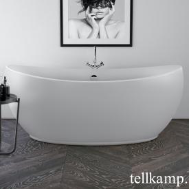 Tellkamp Spirit Freistehende Oval-Badewanne weiß matt, ohne Füllfunktion
