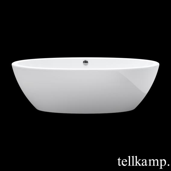 Tellkamp Space Freistehende Oval-Badewanne weiß glanz, ohne Füllfunktion
