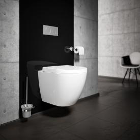 Treos Serie 810 Wand-Tiefspül-WC, spülrandlos, Ausführung kurz