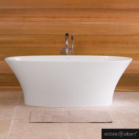Victoria + Albert Ionian  Freistehende Oval-Badewanne weiß glanz/innen weiß glanz