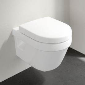 Villeroy & Boch Architectura Wand-Tiefspül-WC Compact offener Spülrand weiß, mit CeramicPlus und AntiBac