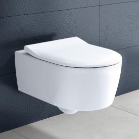 Villeroy & Boch Avento Wand-Tiefspül-WC, DirectFlush, mit WC-Sitz, Combi-Pack weiß