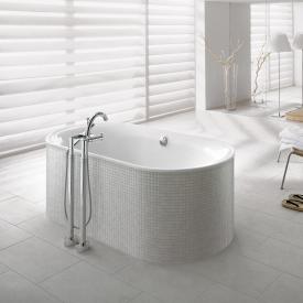 Villeroy & Boch Cetus Oval-Badewanne, Einbau weiß