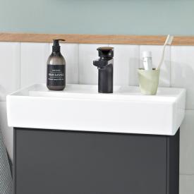 Villeroy & Boch Collaro Handwaschbecken weiß mit CeramicPlus, mit Überlauf, ungeschliffen
