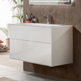 Villeroy & Boch Finion Waschtischunterschrank mit 2 Auszügen glossy white