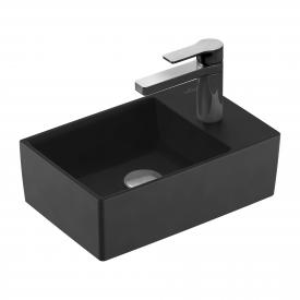 Villeroy & Boch Memento 2.0 Handwaschbecken ebony mit CeramicPlus, ungeschliffen