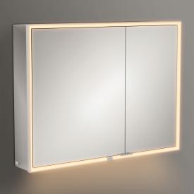 Villeroy & Boch My View Now Aufputz-Spiegelschrank mit LED-Beleuchtung mit 2 Türen SmartHome fähig