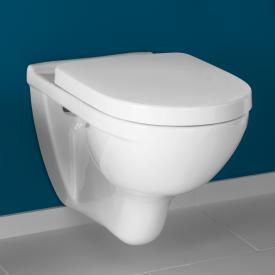 Villeroy & Boch O.novo Wand-Tiefspül-WC ohne Spülrand, weiß, mit CeramicPlus und AntiBac