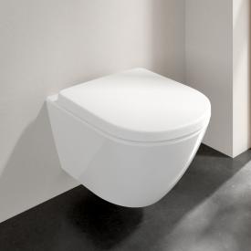 Villeroy & Boch Subway 2.0 Comfort Wand-Tiefspül-WC offener Spülrand, DirectFlush weiß, mit CeramicPlus