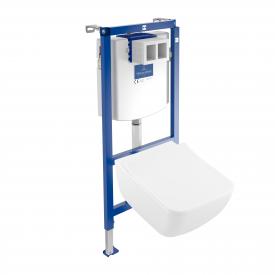 Villeroy & Boch Venticello & ViConnect NEU Komplett-Set Wand-Tiefspül-WC, offener Spülrand, mit WC-Sitz weiß