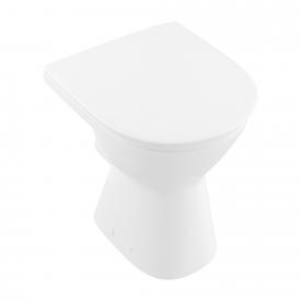 Villeroy & Boch ViCare Stand-Flachspül-WC, ohne Spülrand weiß, mit CeramicPlus und AntiBac