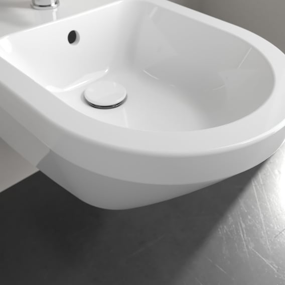 Villeroy & Boch Architectura Bidet mit CeramicPlus, weiß - 748700R1 ...