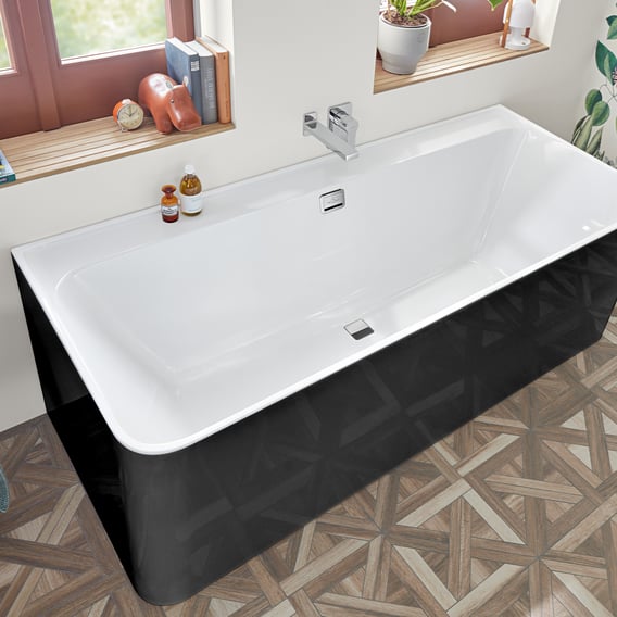 Villeroy & Boch Collaro Vorwand-Badewanne mit Verkleidung ...