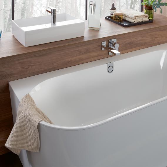 Villeroy & Boch Oberon 2.0 Vorwand-Badewanne mit Verkleidung weiß