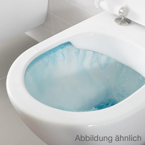 Villeroy & Boch O.novo Stand-Tiefspül-WC für Kombination ohne Spülrand, weiß, mit CeramicPlus und AntiBac