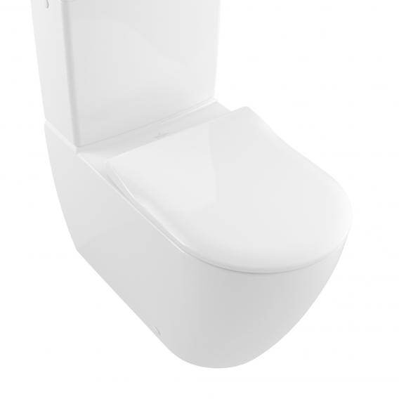 Villeroy & Boch Subway 2.0 Stand-Tiefspül-WC für Kombination, offener Spülrand weiß, mit CeramicPlus