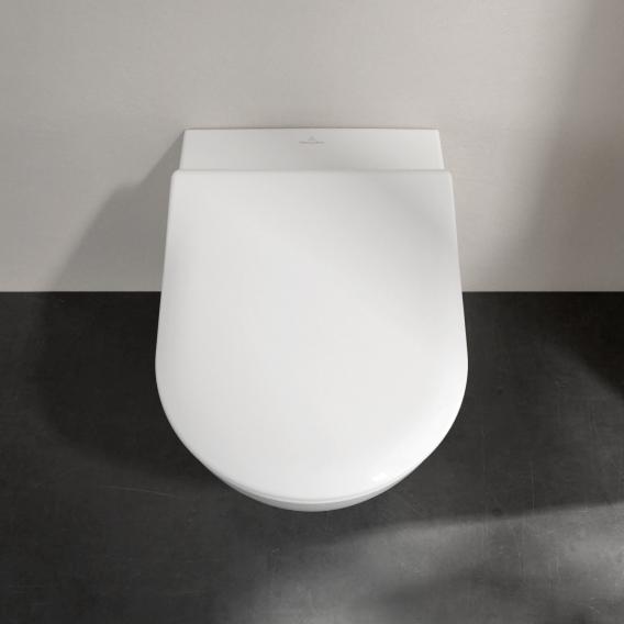Villeroy & Boch Subway 2.0 Wand-Tiefspül-WC offener Spülrand, DirectFlush weiß, mit CeramicPlus