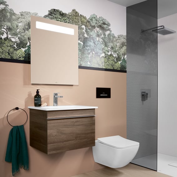 Villeroy & Boch Venticello Wand-WC mit CeramicPlus, weiß 