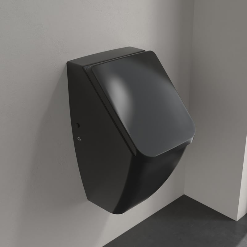 Villeroy & Boch Venticello Urinal mit CeramicPlus, ebony 