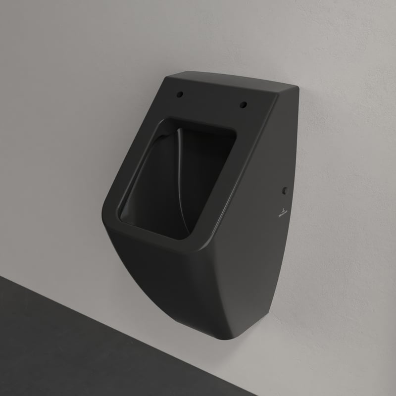 Villeroy & Boch Venticello Urinal mit CeramicPlus, ebony 