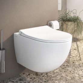 VitrA Sento Wand-Tiefspül-WC ohne Spülrand, weiß