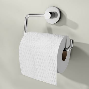 Dornbracht Tara Papierrollenhalter Mit Deckel – Chrom, Für Bad Oder Gästetoilette