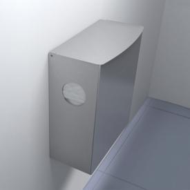 Wagner-Ewar A-Linie Hygieneabfallbehälter mit Hygiene-Beutelspender 4 Liter tiefschwarz matt / RAL9005 matt