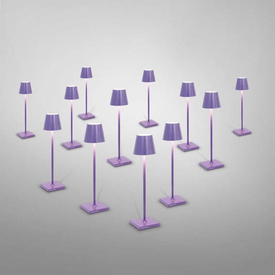 Confezione Da 12 Bigliettini Personalizzabili Con Nastro Di Raso - 16cm - Vari Colori (Lilla, Bordeaux, Oro, Argento, Rosa, Ecc.) - 3